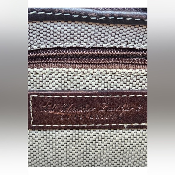 Dooney & Bourke Black and Brown Hobo Bag - Picture 14 of 16